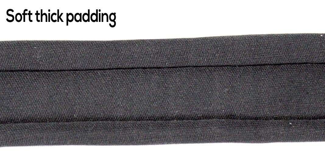 cuteNfuzzy® Adjustable Padded Dog Collar Soft Thick Padding