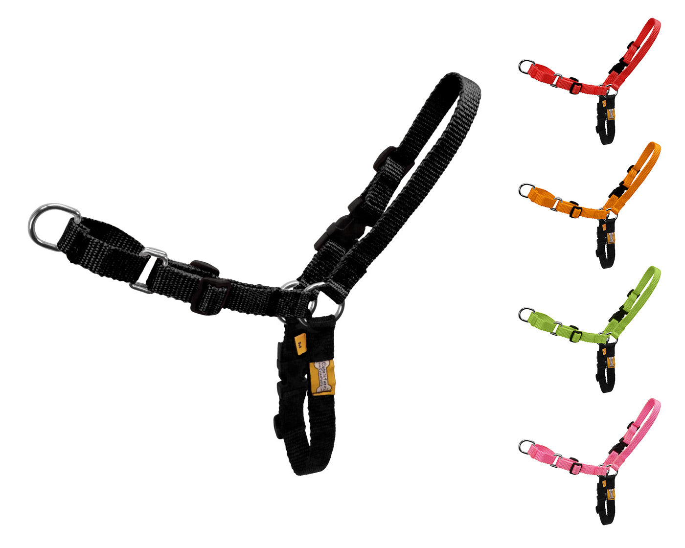 Comfort Walk Dog Harness by  cuteNfuzzyÂ® Black Set