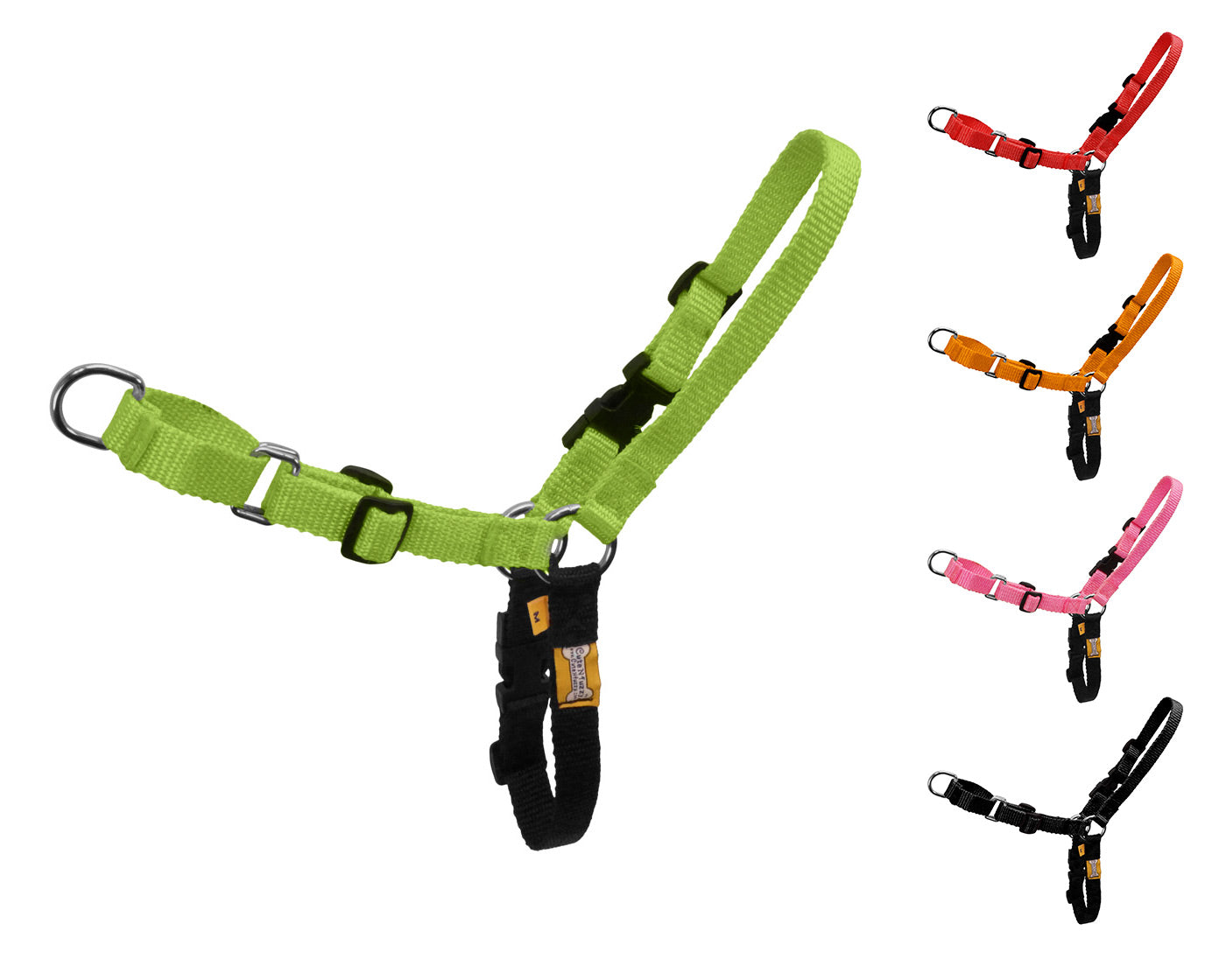 Comfort Walk Dog Harness by  cuteNfuzzyÂ® Green Color Set