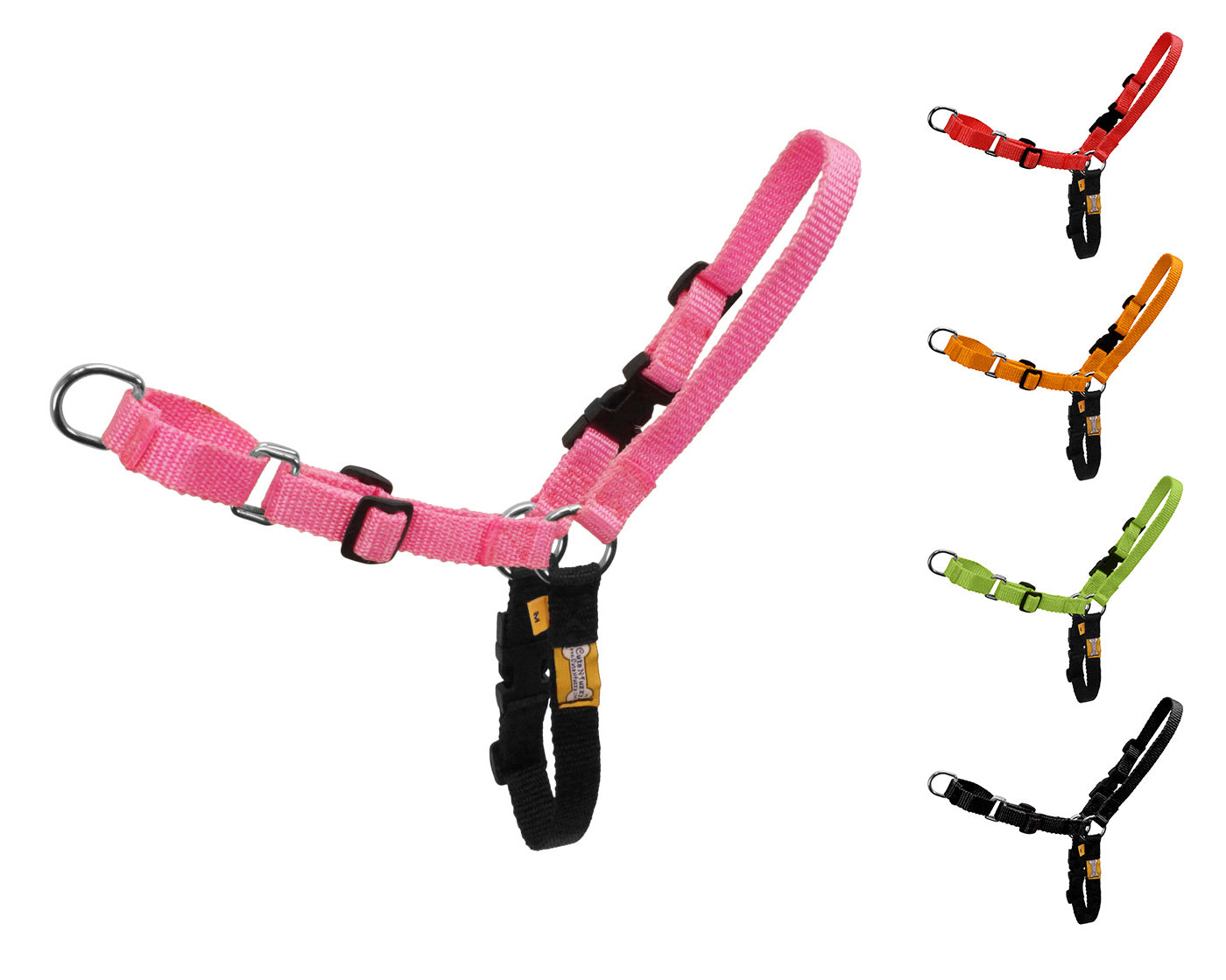Comfort Walk Dog Harness by  cuteNfuzzyÂ® Pink Color Set