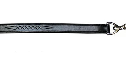 Flat Fancy Stitch Leather Cattle Show Halter