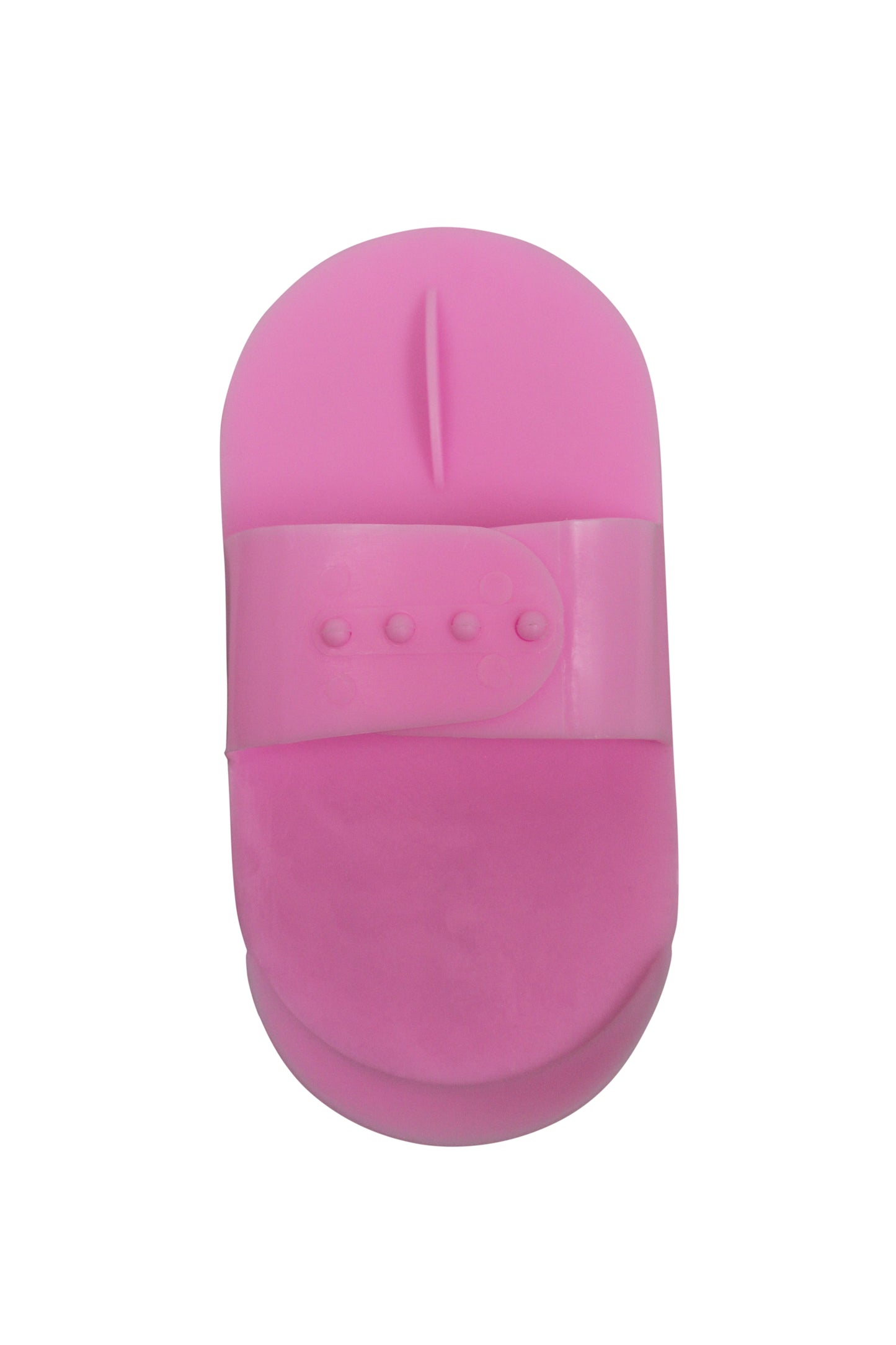 Derby Originals Horse Bathing Plastic Curry Comb Top View