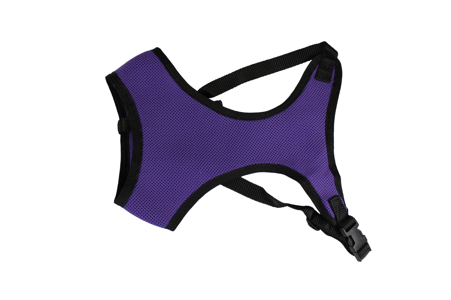 Comfort Mesh Dog Harness by cuteNfuzzyÂ® Purple Back View