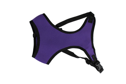 Comfort Mesh Dog Harness by cuteNfuzzyÂ® Purple Back View