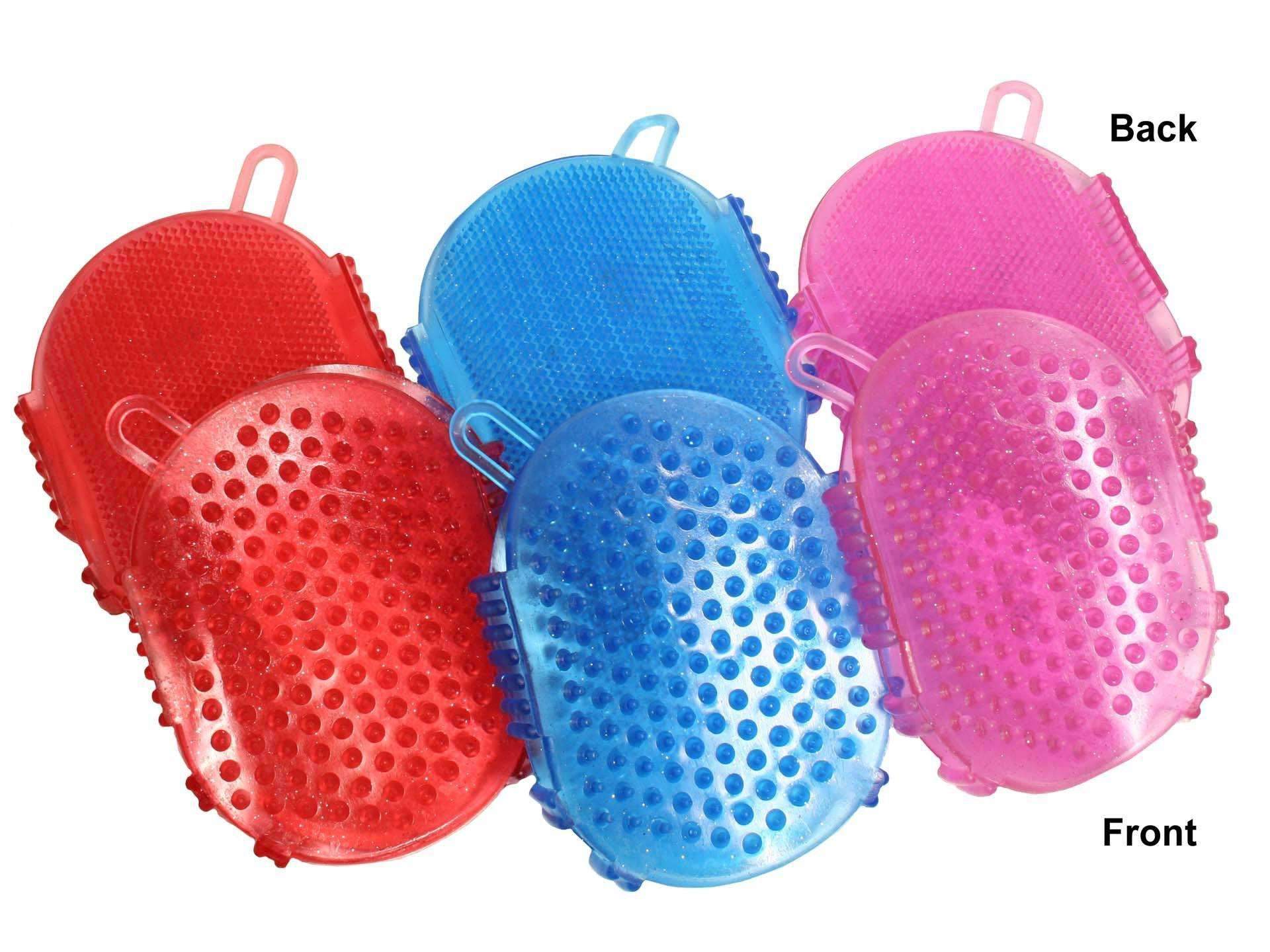 Derby Dual Side Massage & Clean Glitter Scrub Curry 