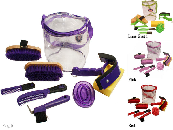 Derby Deluxe 9 Item Horse Grooming Kit