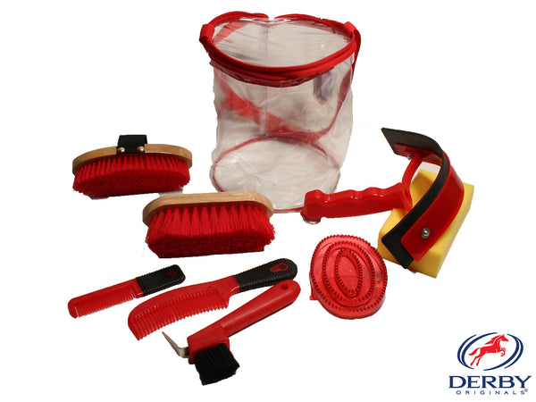 Derby Deluxe 9 Item Horse Grooming Kit