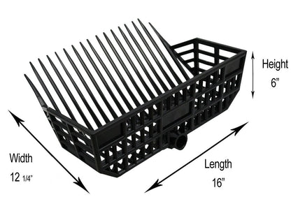 Derby Originals Basket Manure Pitch Fork Replacement Head measurement