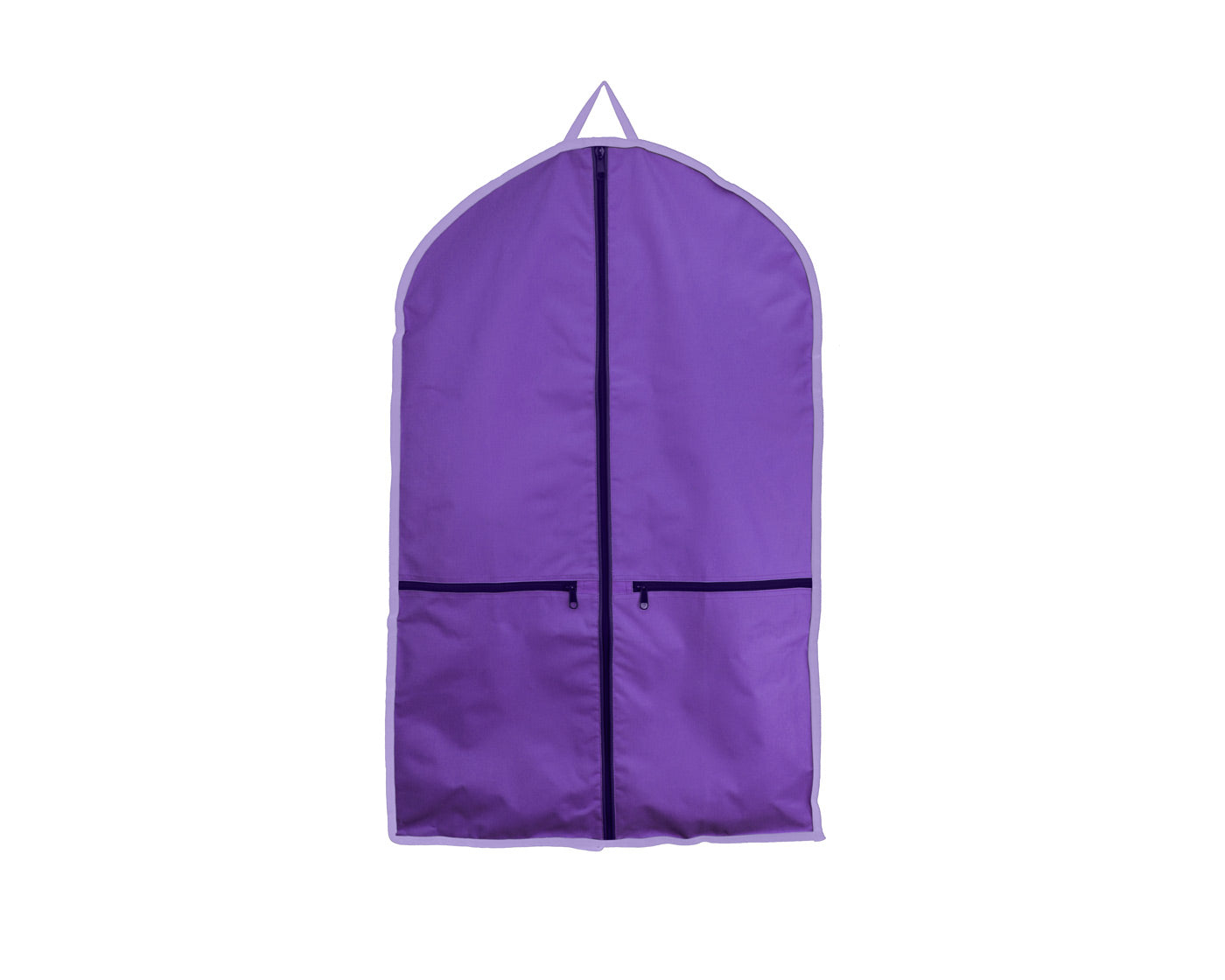 Layered Padded Garment Carry Bags Matches Tack Carry Bags Purple