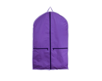 Layered Padded Garment Carry Bags Matches Tack Carry Bags Purple