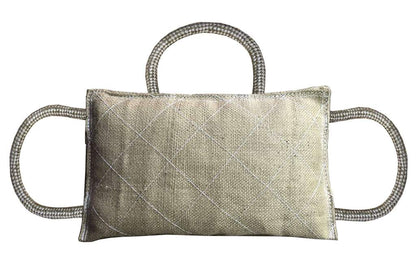 cuteNfuzzy Organic Dye-Free Eco-Friendly Jute Bite and Tug Toy for Large Dogs Main Image