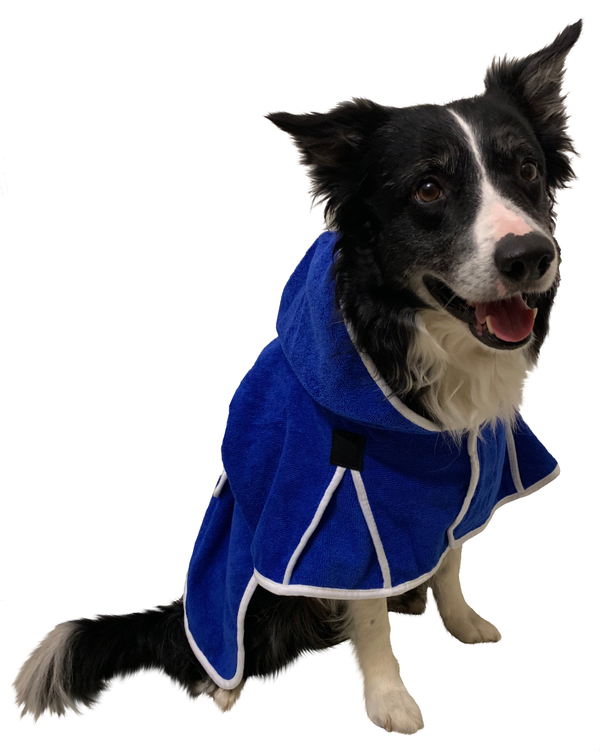 Derby Originals Ultra Flex Plush Microfiber Dog Bathrobe