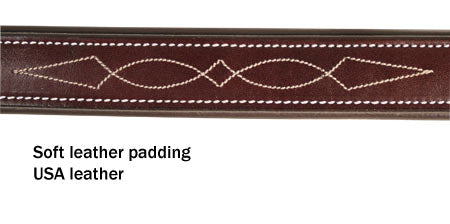 Derby Dog Designer Series USA Leather Padded Fancy 