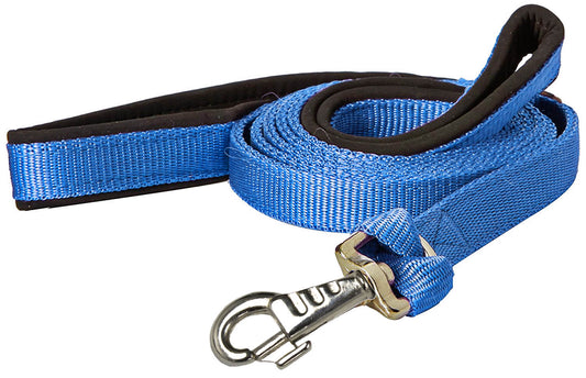 Padded Double Handle Dog Leash Warranted Replaceable Snap
