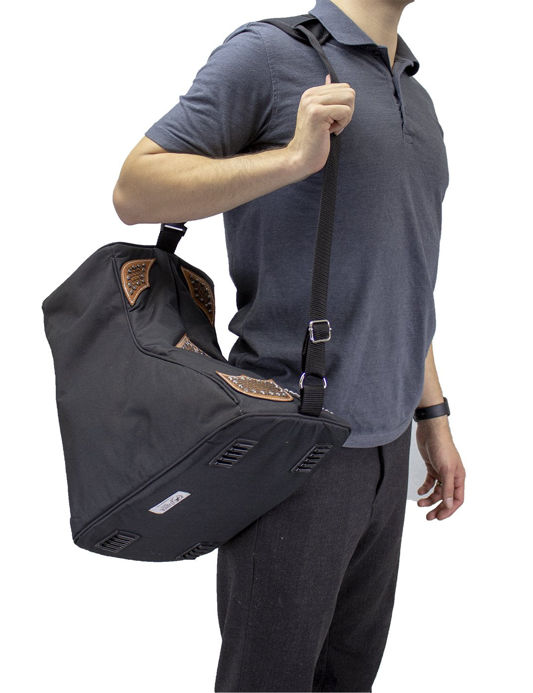 Tahoe Durango Premium Padded Waterproof Nylon Western Boot Carry Bag Lifestyle