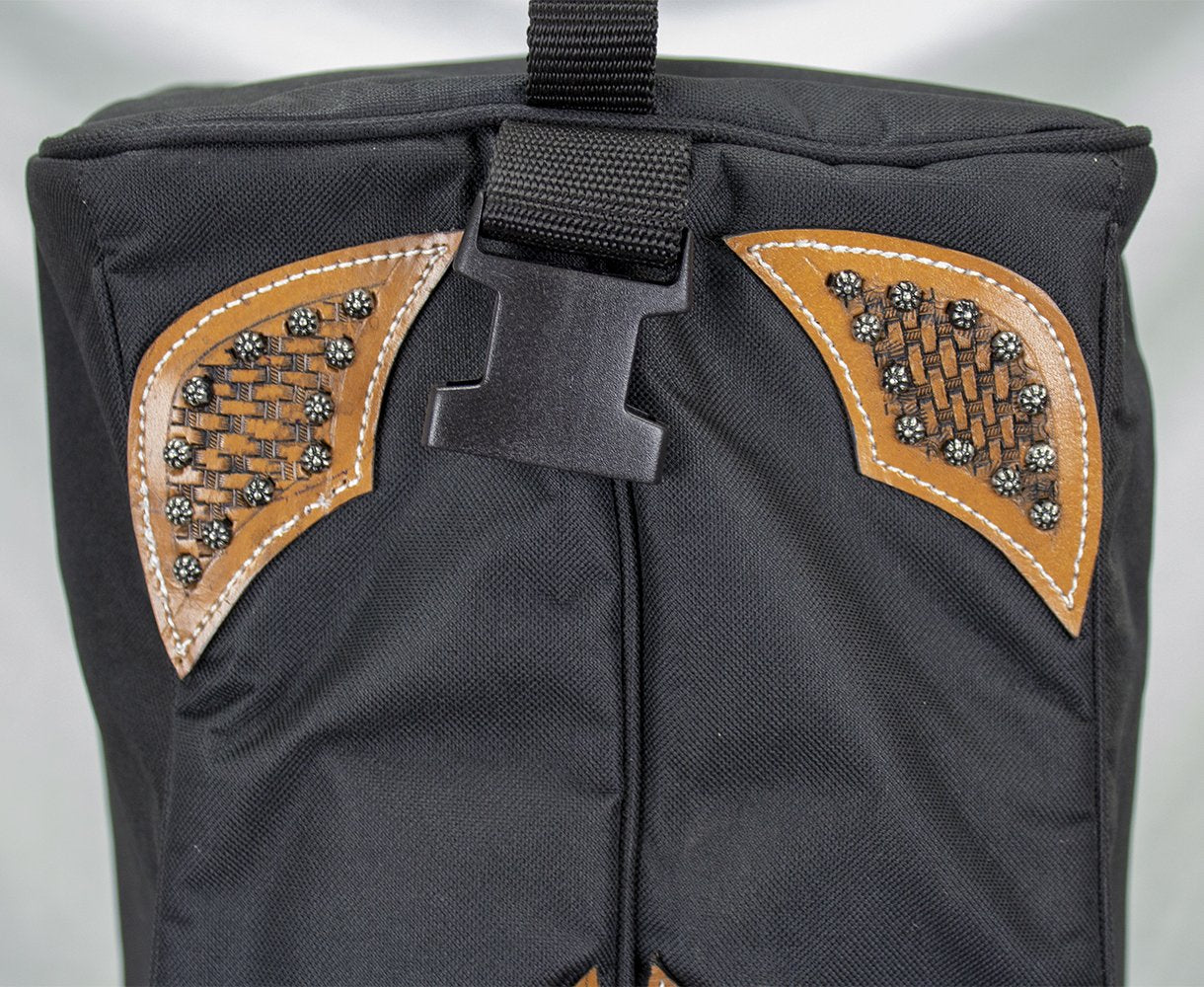 Tahoe Durango Premium Padded Waterproof Nylon Western Boot Carry Bag Top leather
