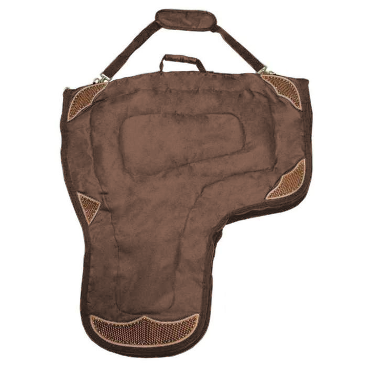 Durango Western Saddle Carry Bag by Tahoe Tack Brown Color