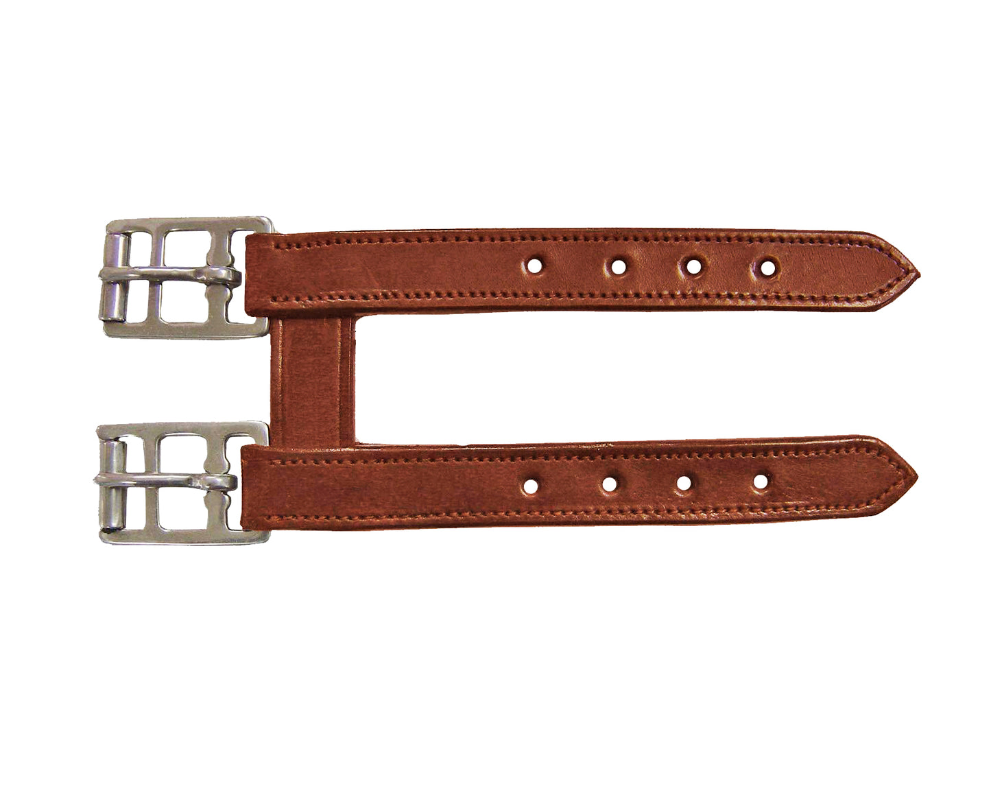 Paris Tack English Leather Girth Extender, Available in Multiple Colors Brown color