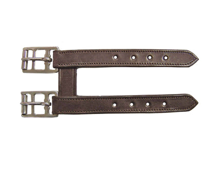 English Leather Girth Extender, Available in Multiple Colors 