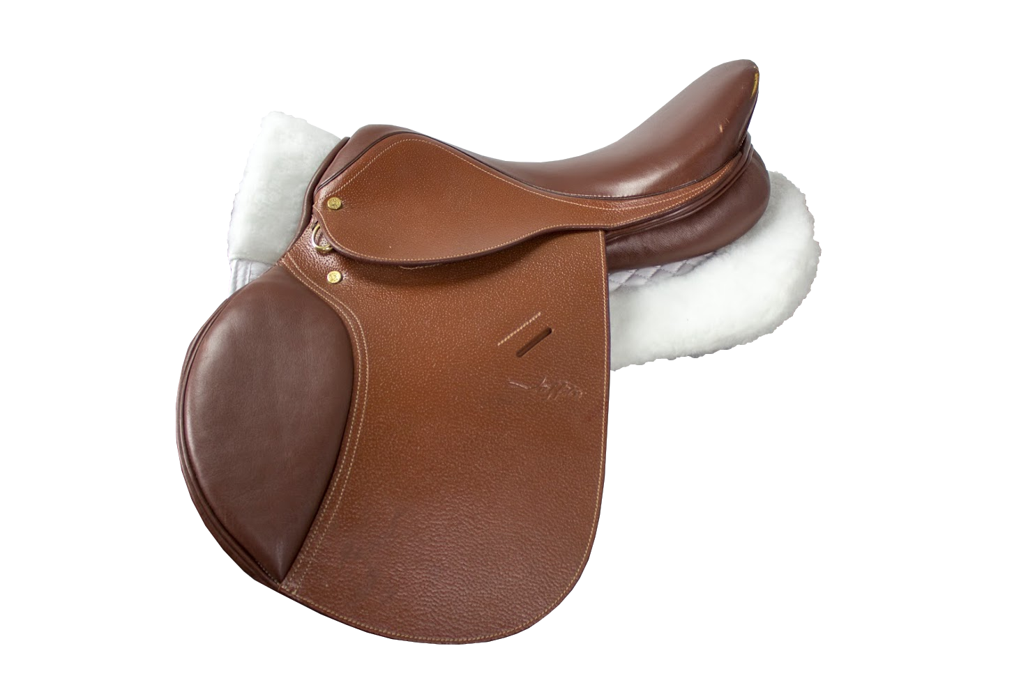 Saddle with Derby Originals Saddle Pad