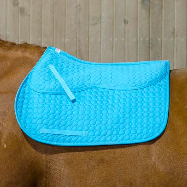 Derby Originals Extra Comfort All Purpose English Saddle Pad with Removable Memory Foam
