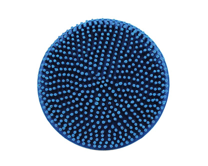 Fine Rubber Facial Curry by Derby Originals Blue overhead