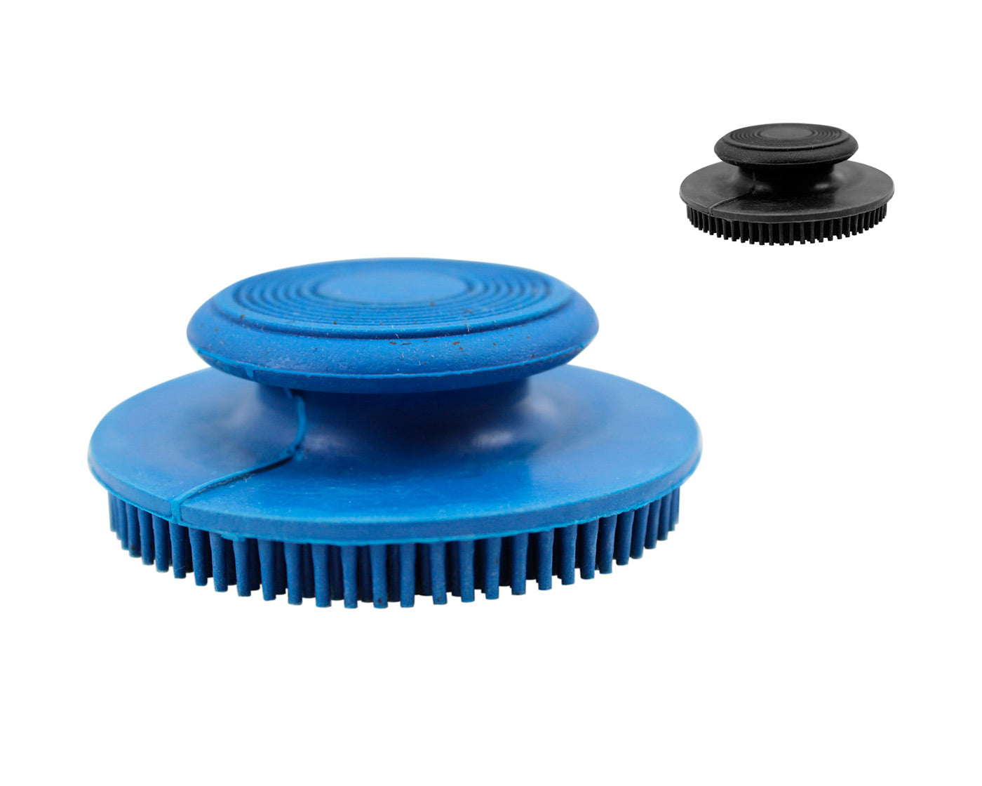 Fine Rubber Facial Curry by Derby Originals blue set