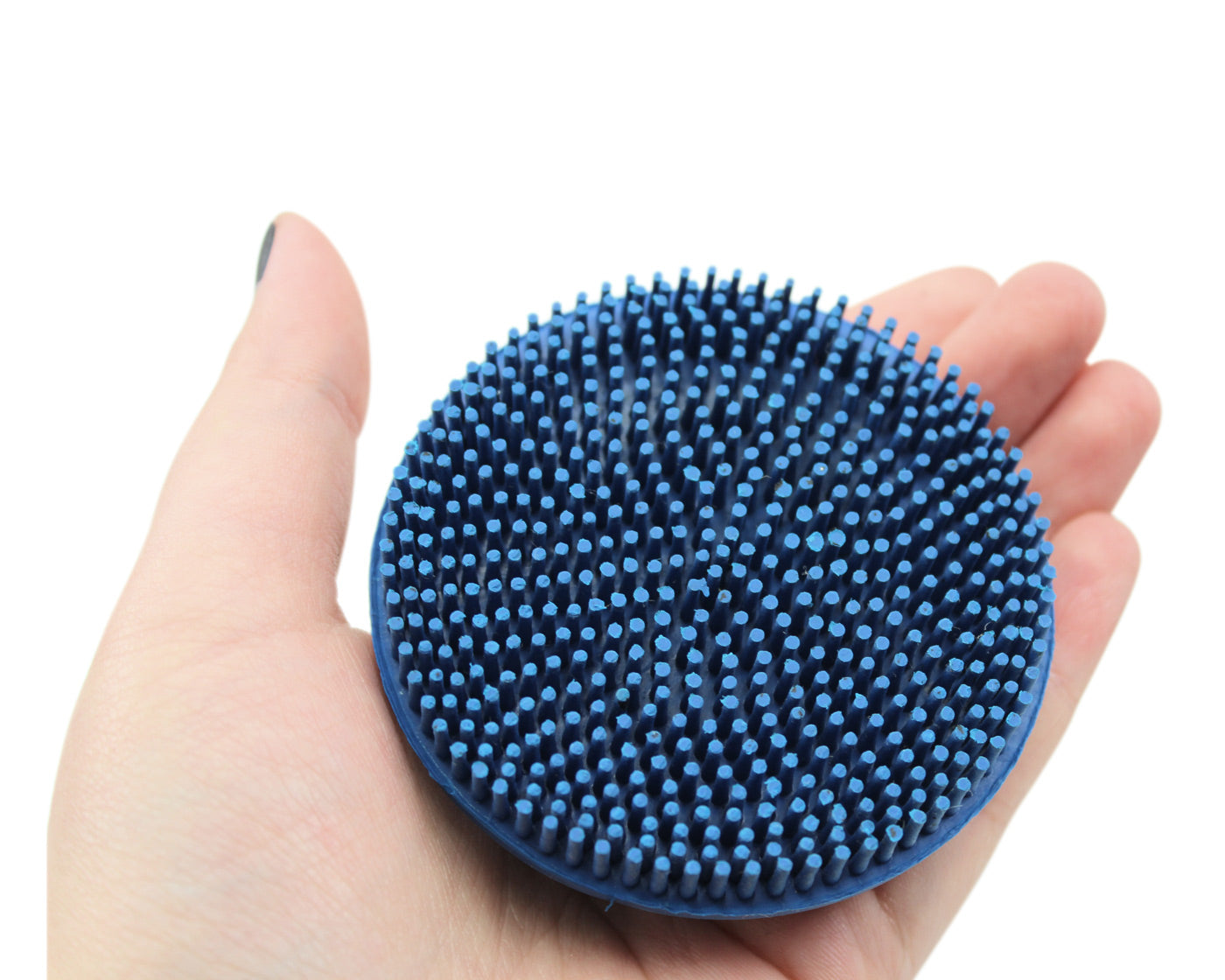 Fine Rubber Facial Curry by Derby Originals hand brush