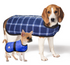 Lightweight Water Repellent Dog Coat Reversible Reflective by cuteNfuzzy