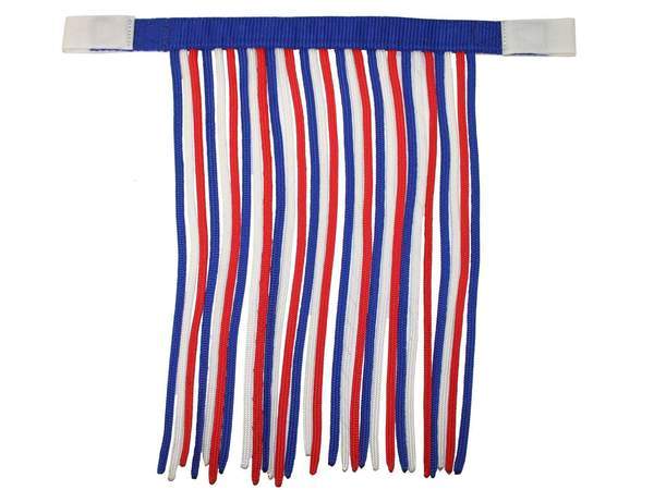 Derby Originals Easy On Horse Fly Fringe Blue Red