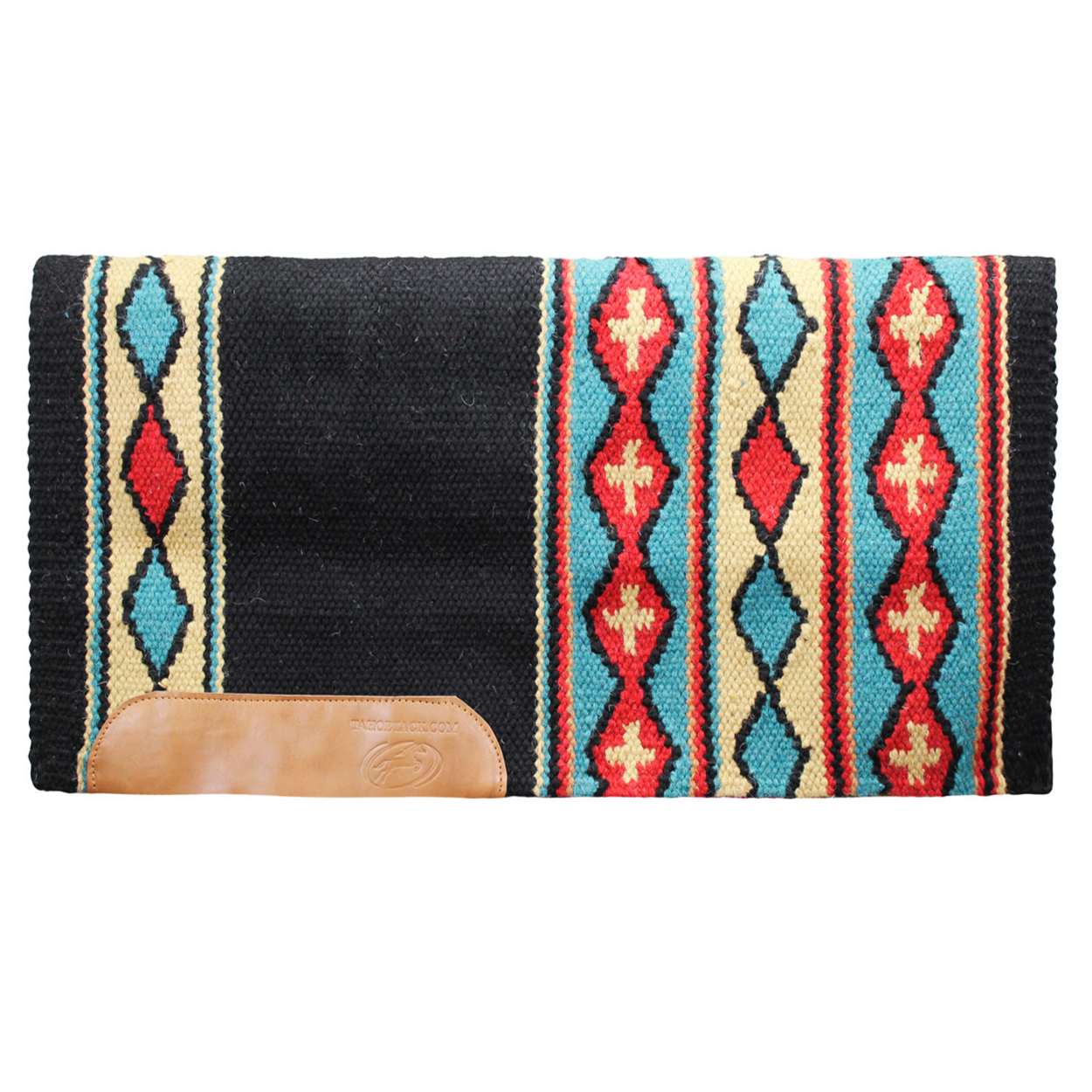 Tahoe Tack  Gemma New Zealand Wool Western Show Saddle Blanket Image