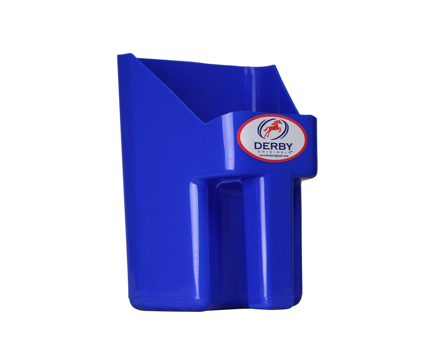 Derby Originals Grain Feed Plastic Scoop blue main