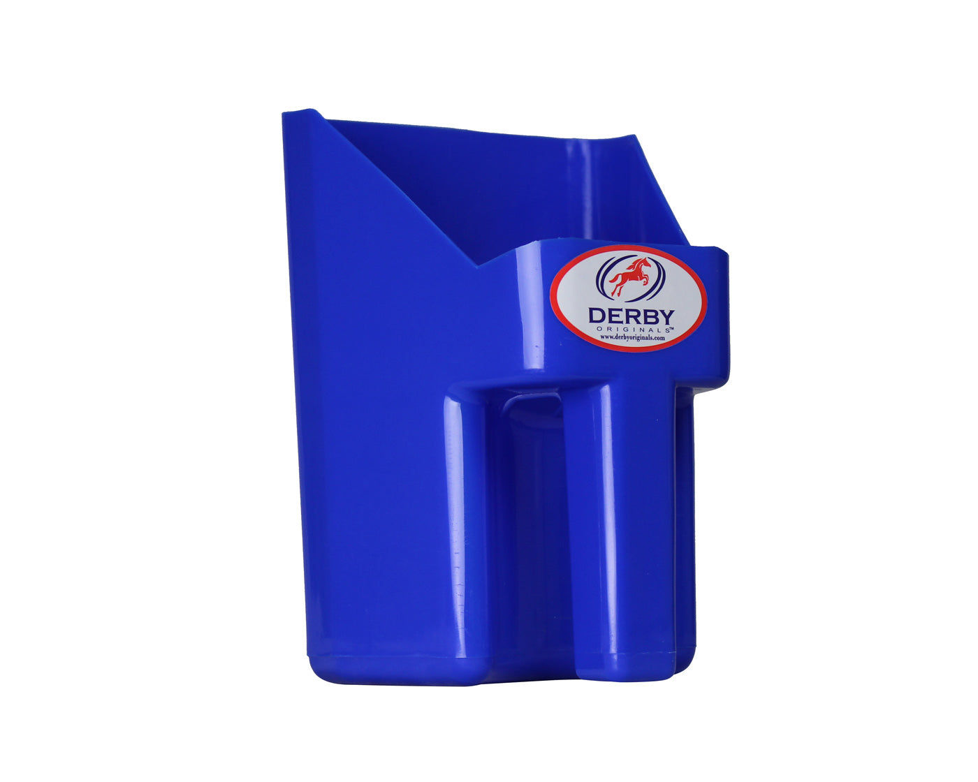 Derby Originals Grain Feed Plastic Scoop Blue colors