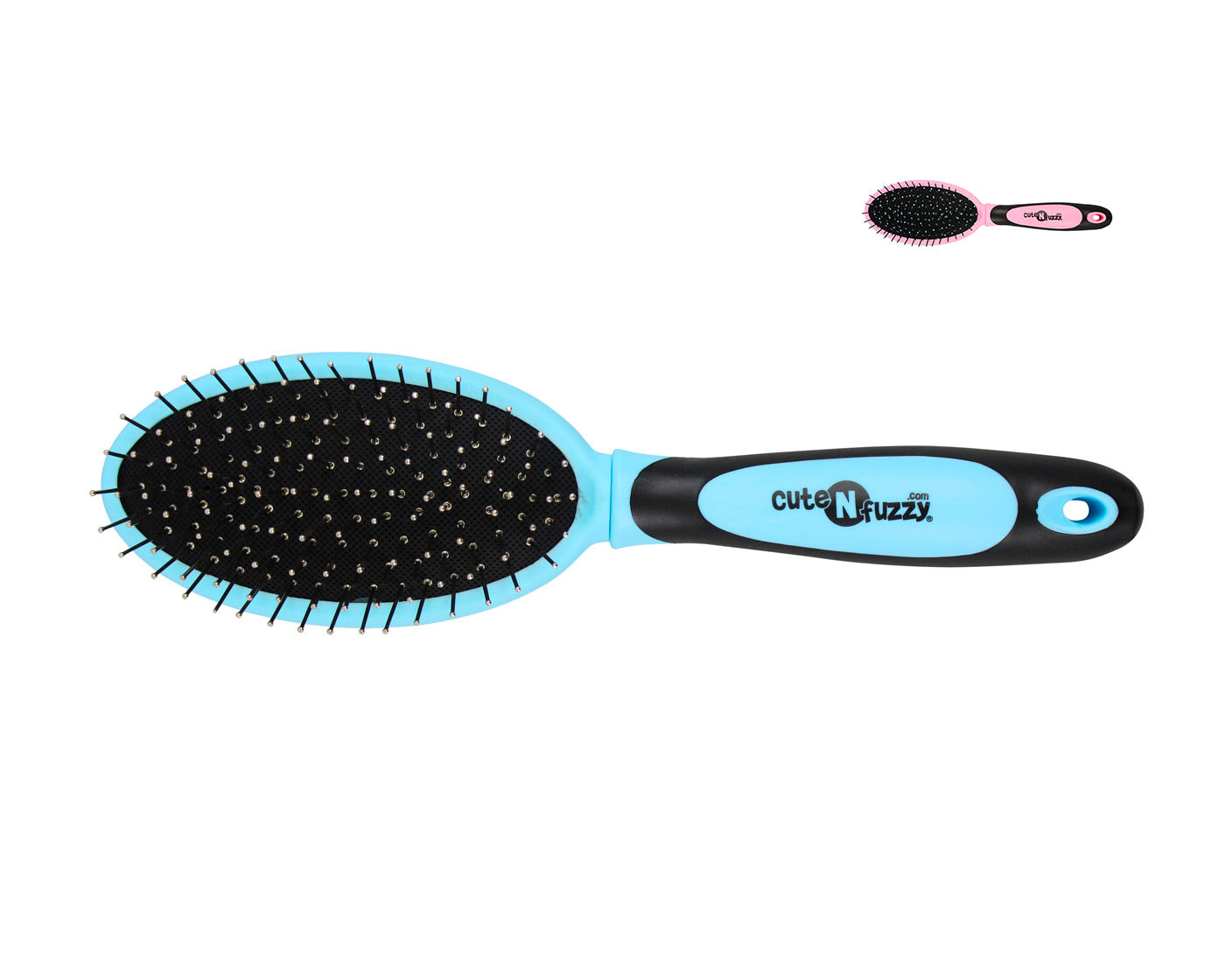 Double Sided Pet Grooming Brush Pet blue