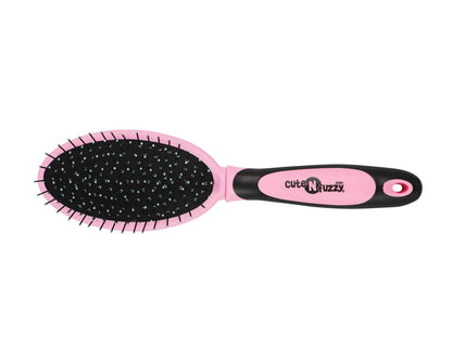 Double Sided Pet Grooming Brush Dog Pink main