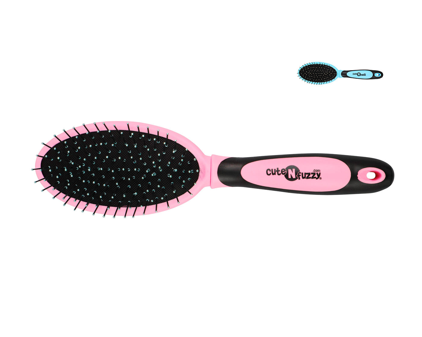 Double Sided Pet Grooming Brush Pink set