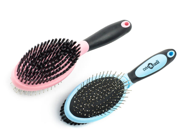 Double Sided Pet Grooming Brush by cuteNfuzzy®