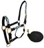Tahoe Tack Patterned Nylon Adjustable Horse Halters with Matching 10’ Lead - 6 Month Warranty