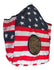 Tahoe Tack Large Patriotic 1200D Horse Hay Bag with Extra Wide Gusset and 6 Month Warranty