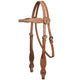 Tahoe Tack Country Double Layer Western Browband Headstall