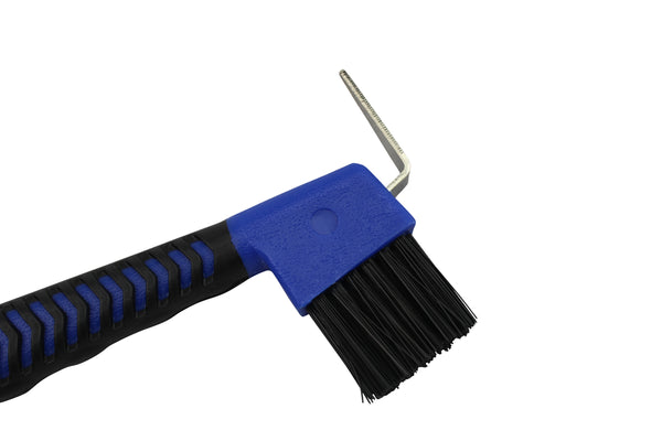 Derby Originals Soft Grip Horse Hoof Pick with Brush Available in Three Colors