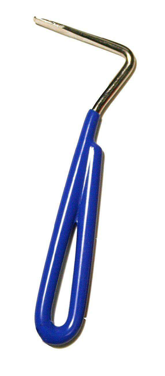 Derby Originals PVC Coated Steel Horse Hoof Pick Available in Blue Colors
