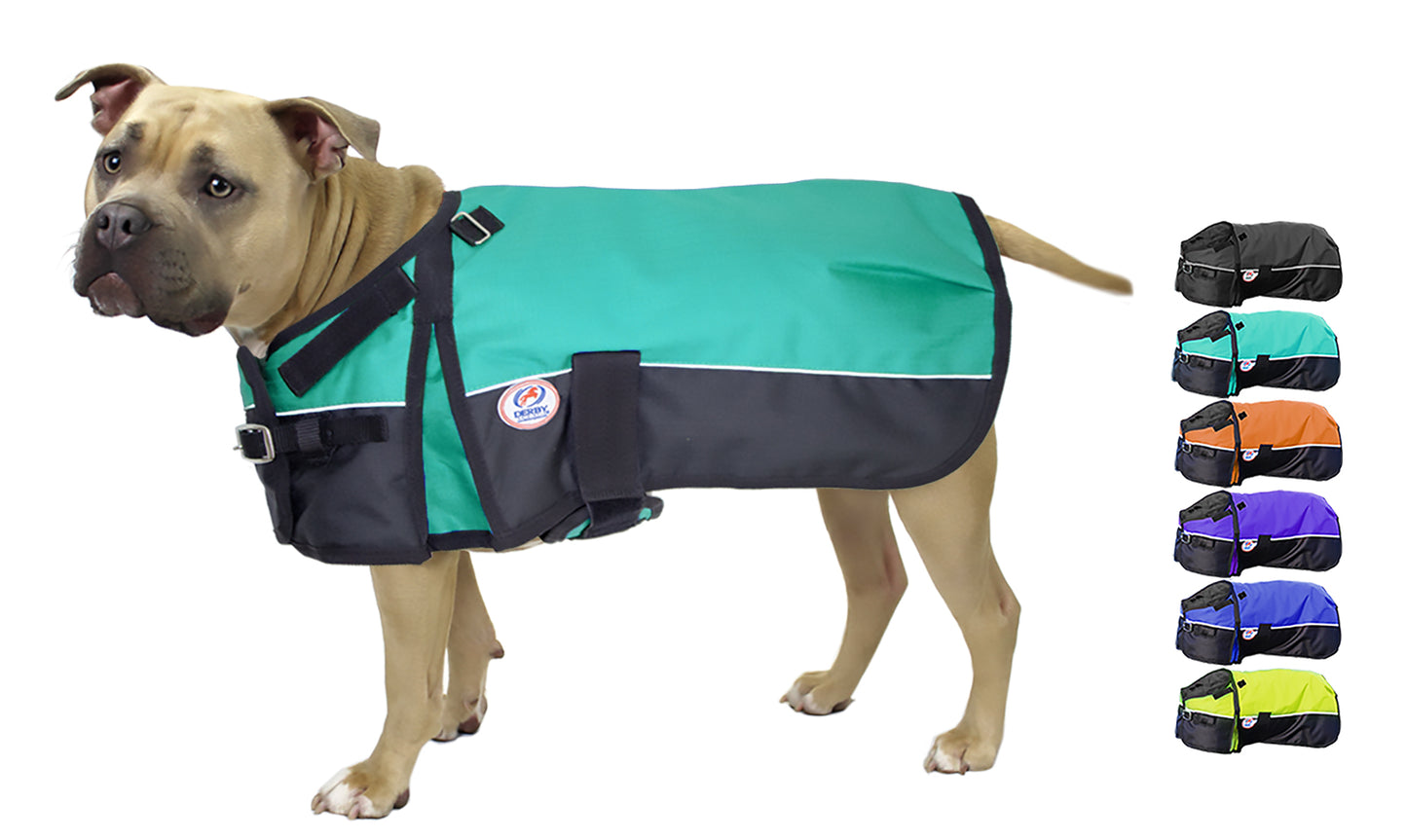 Horse-Tough Reflective 600D Waterproof Ripstop Nylon Winter Dog Coat swatch