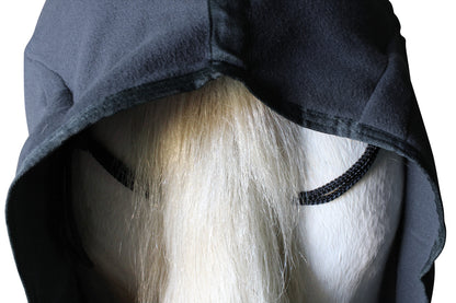 Derby Originals Fleece Cooler for Horses All Season Sheet & Blanket Liner Navy Rear