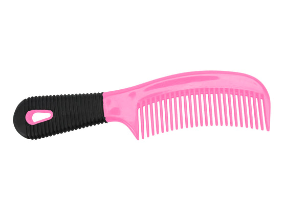 Tahoe Tack Horse Grooming Soft Grip Mane and Tail Comb Available in Three Colors