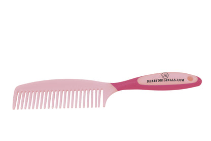 Derby Super Grip Mane and Tail Comb Pink Color