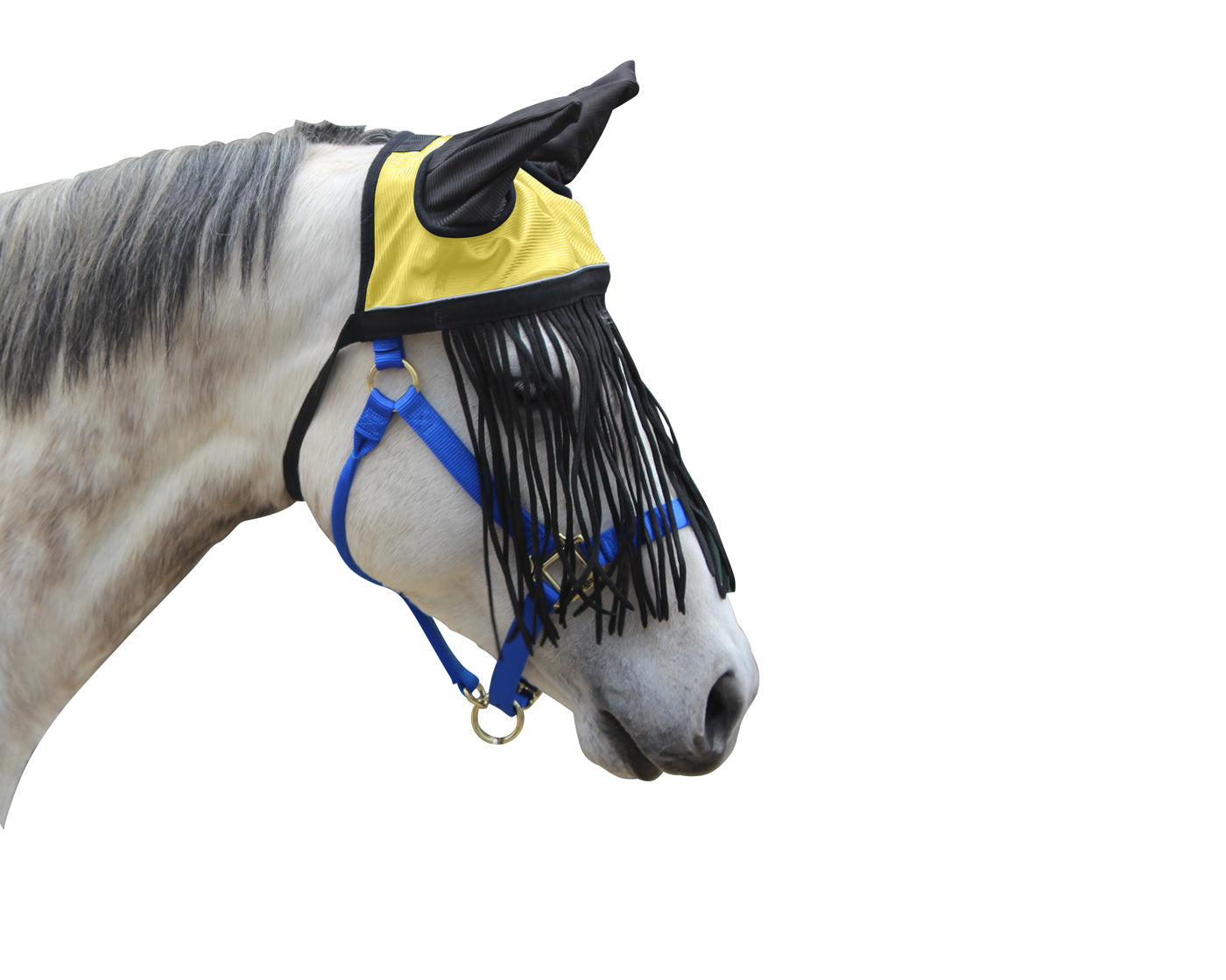 Derby Originals Premium Reflective Mesh Horse Fly Bonnet 