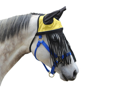 Derby Originals Premium Reflective Mesh Horse Fly Bonnet 