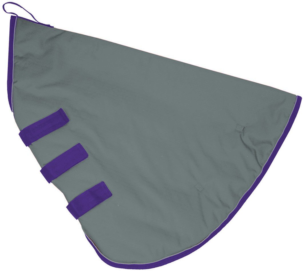 Derby Originals Nordic-Tough 1200D Medium Weight Winter Horse Neck Cover Hood Charcoal Main