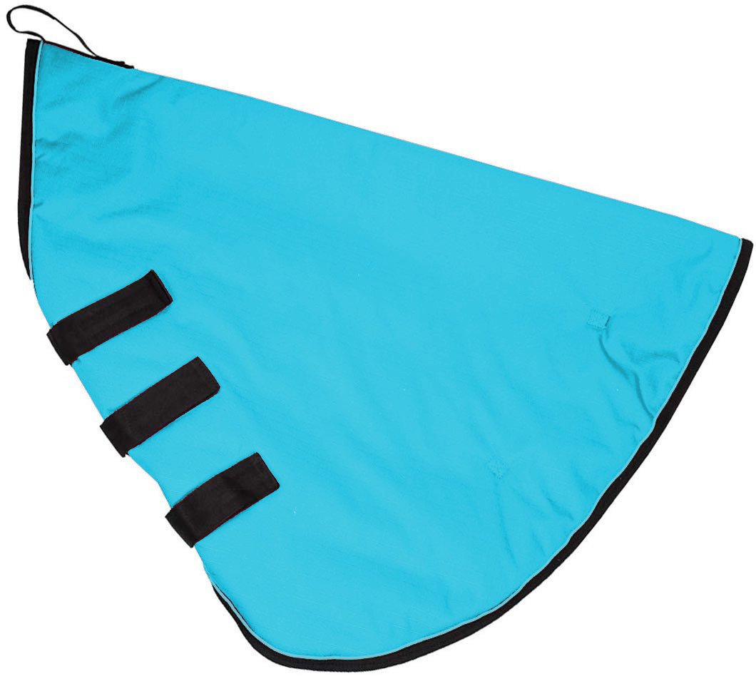 Derby Originals Nordic-Tough 1200D Medium Weight Winter Horse Neck Cover Hood Main Electric Blue
